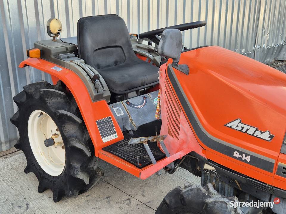 Traktorek traktor KUBOTA ASTE A14D 14 44