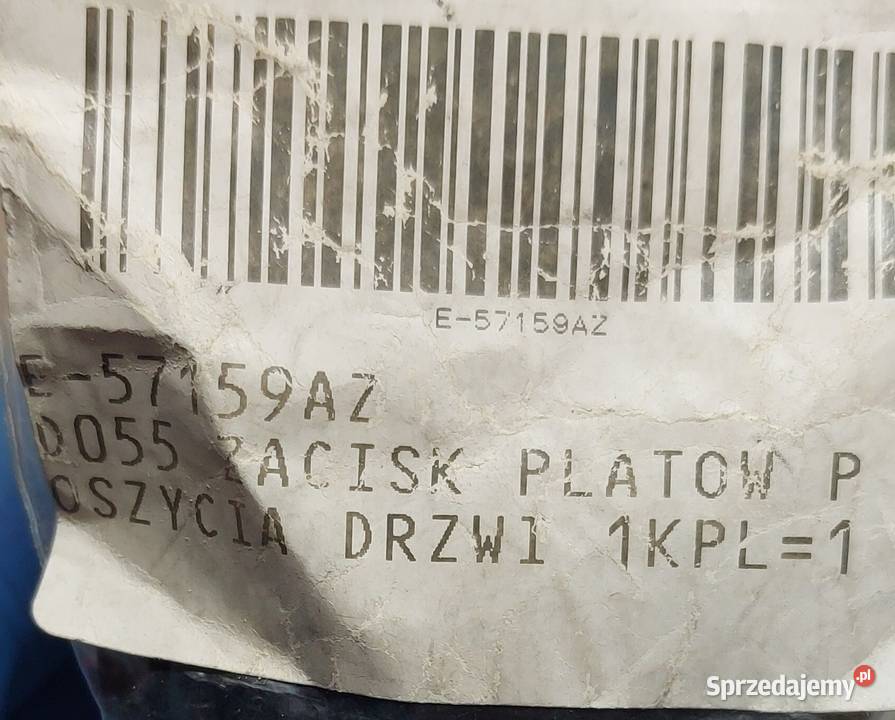 SPINKA KOŁEK TAPICERKI DRZWI GOLF IV PASSAT B5 osobowe Mielęcin