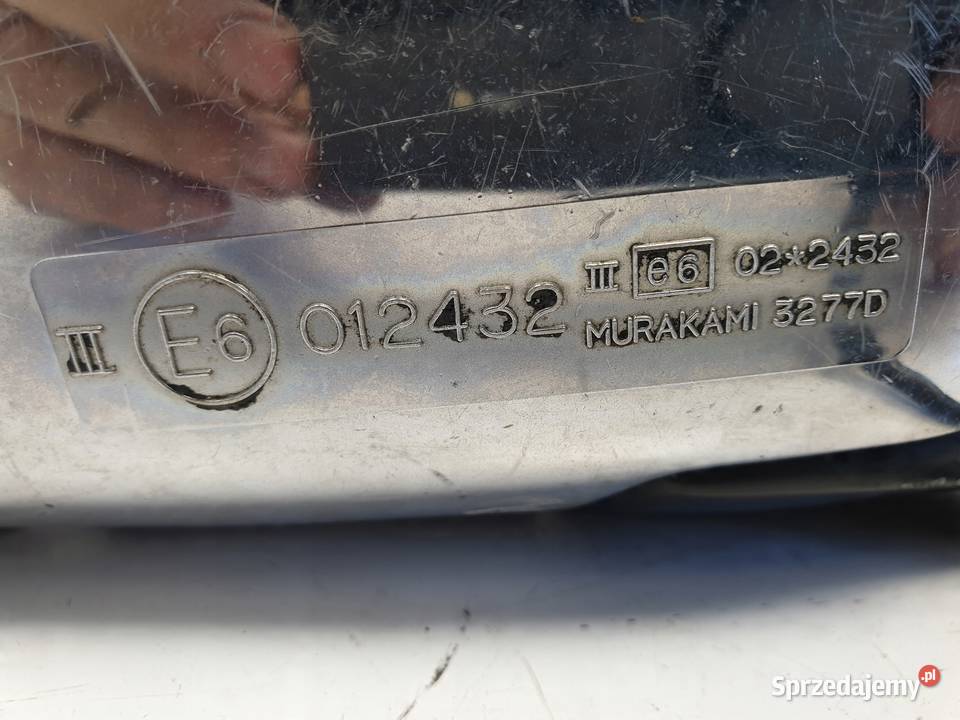 Toyota Hilux VI LUSTERKO PRAWE pasażera 3 Kable Lusterka zewnętrzne Janów