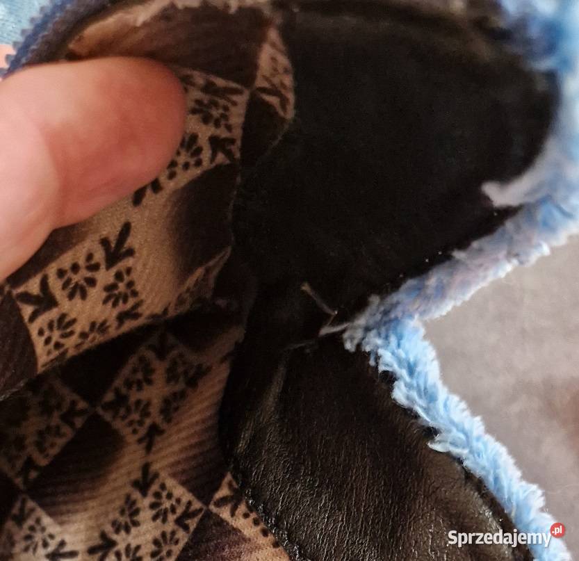 botki kowbojki jeans jeansowe niebieskie na Kraków