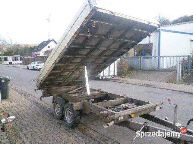 przyczepa kiper wywrotka trzy stronna 3 stronna wywrotki warmińsko-mazurskie Barczewo sprzedam