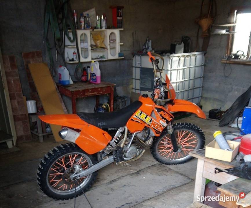 Sprzedam KTM 525sx uszkodzony silnik KTM lubelskie