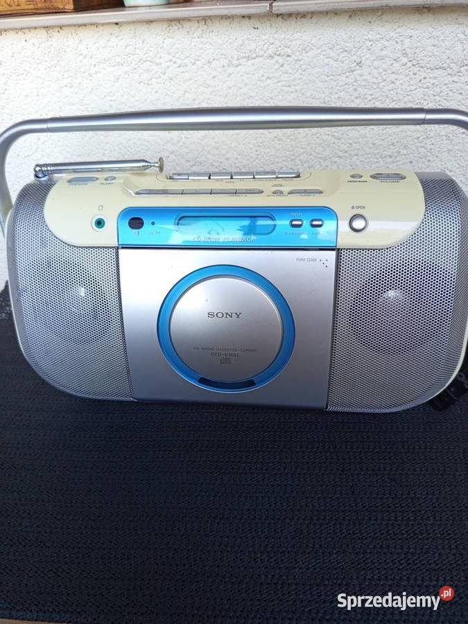 SONY CFDS100L Retro radiomagnetofon kasetowy z mazowieckie