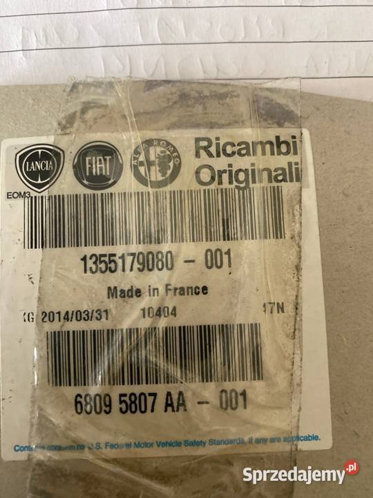 Łożysko Orginal Fiat Ducato 1355179098 podkarpackie Pilzno