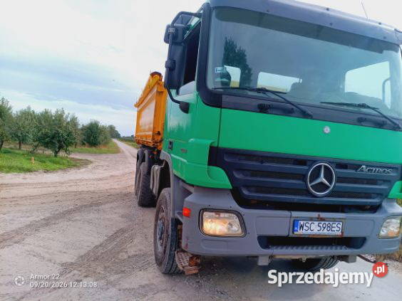 Maercdes actros 3341 6x6 wywtotka sprzedam