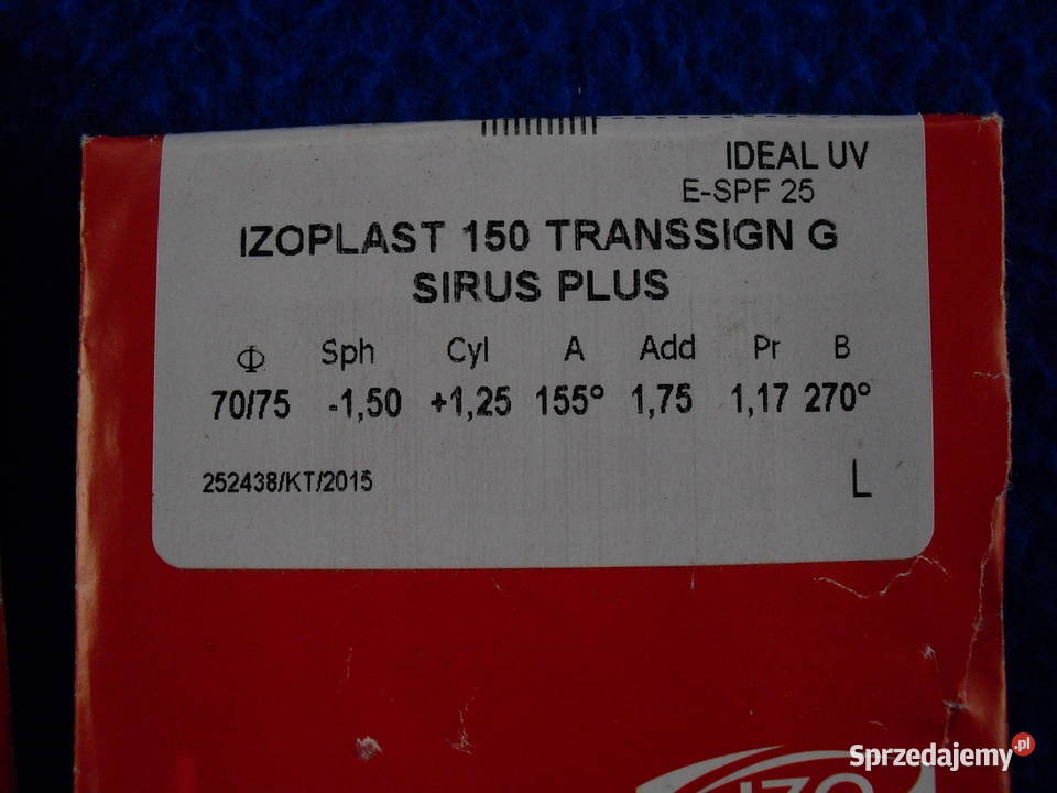 SOCZEWKI DO OKULARÓW Bielawa