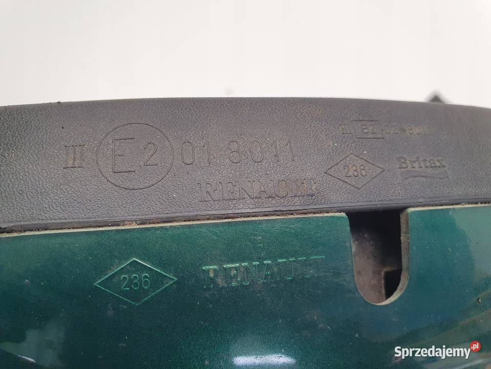 LUSTERKO Renault Clio II 9812r LEWE KIEROWCY 5 osobowe Rudka