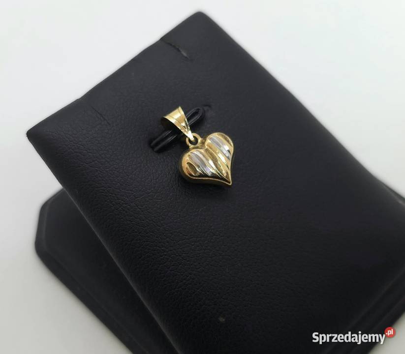 Złota zawieszka próby 333 067g złoto Elbląg