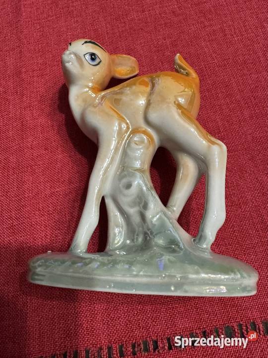 Figurka z porcelany z czasów PRL lata 60te Porcelana i szkło śląskie Częstochowa