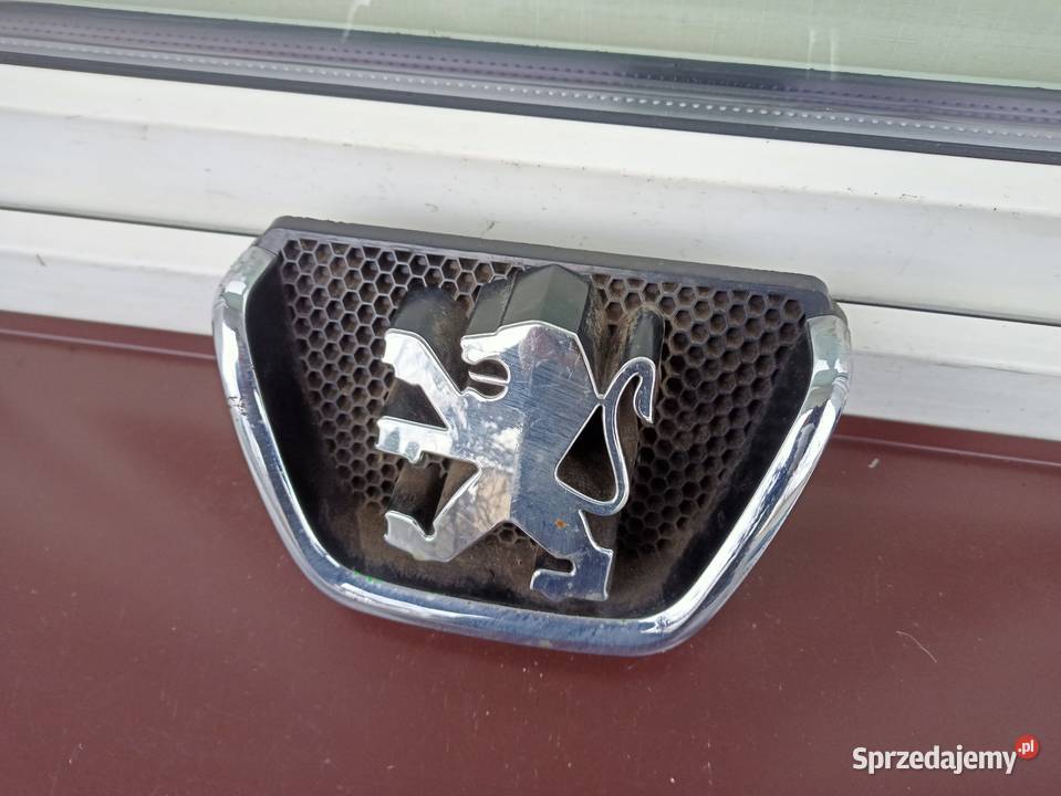 Peugeot 206 grill emblemat logo znaczek osobowe Sieradz sprzedam