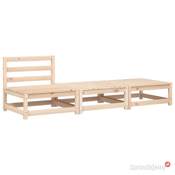 Ogrodowa sofa bez podłokietników z poduszkami i Warszawa