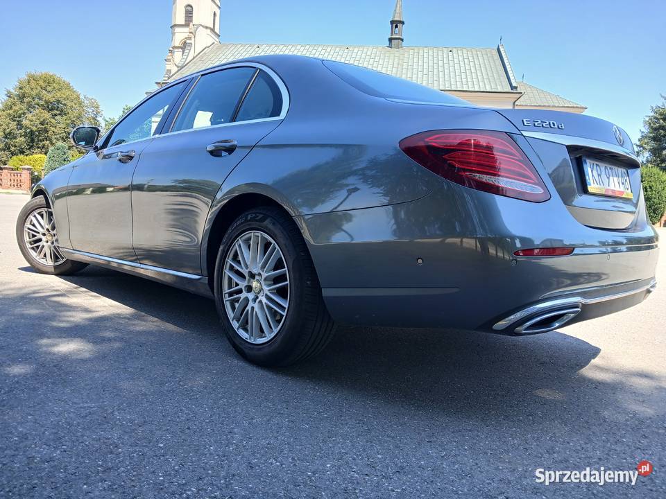 MercedesBenz Klasa E 220 d 4Matic 9GTRONIC salon nieuszkodzony małopolskie Bochnia