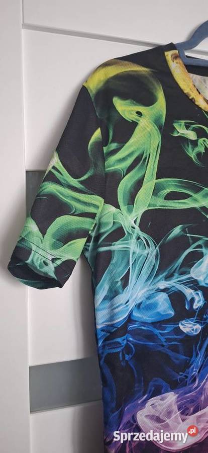 Koszulka tęczowa męska Tshirt S Małkinia Górna