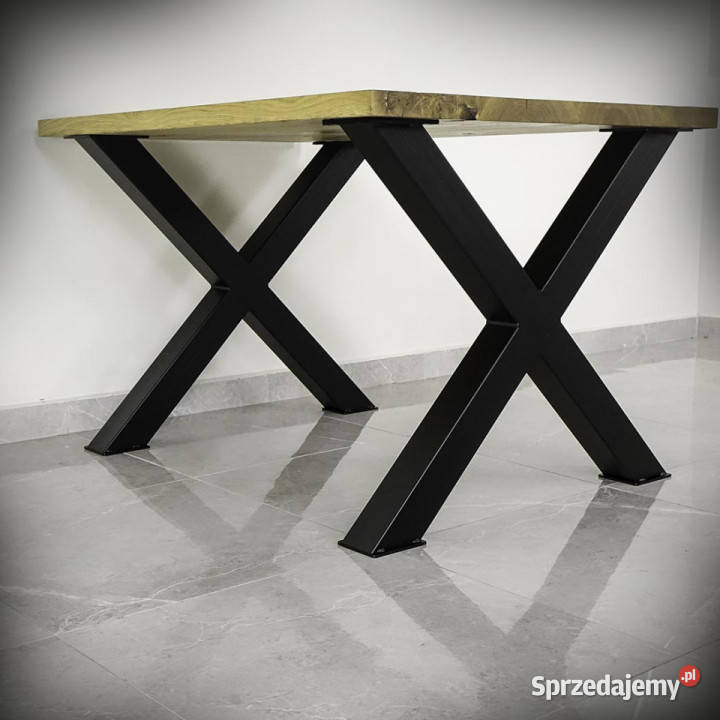 Noga KRZYŻAK 82x71 CZARNA Nogi i nóżki Chmielnik