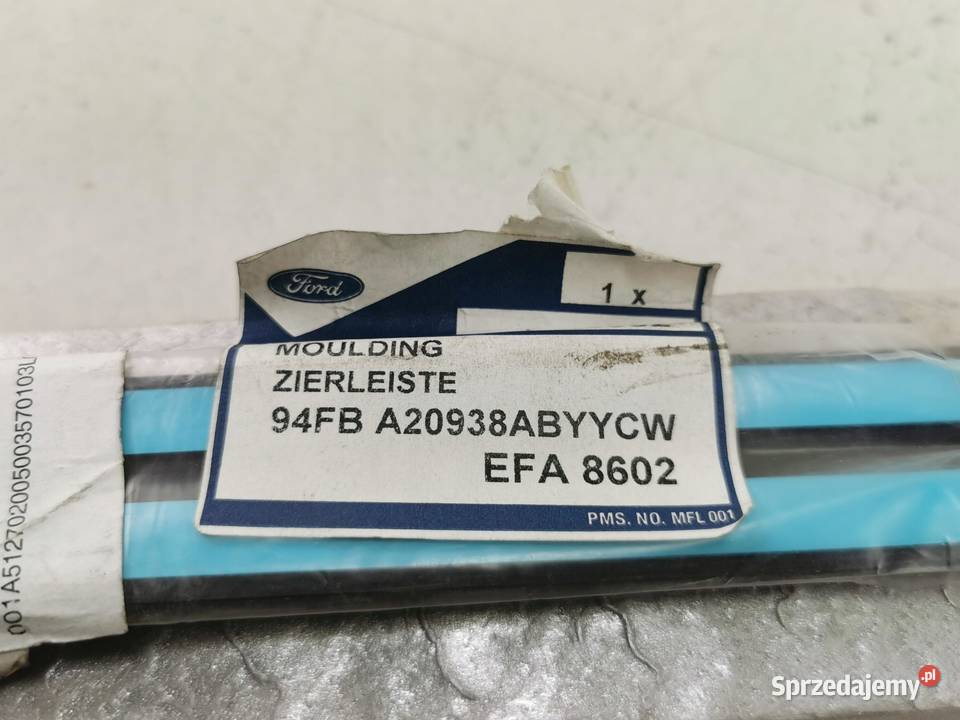 LISTWA DRZWI PRZÓD FORD FIESTA MK3 1996 1025682