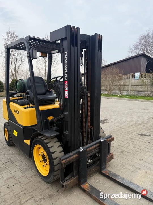 wózek widłowy DAEWOO G25E3 LPG Triplex 470m 2500 Działoszyn