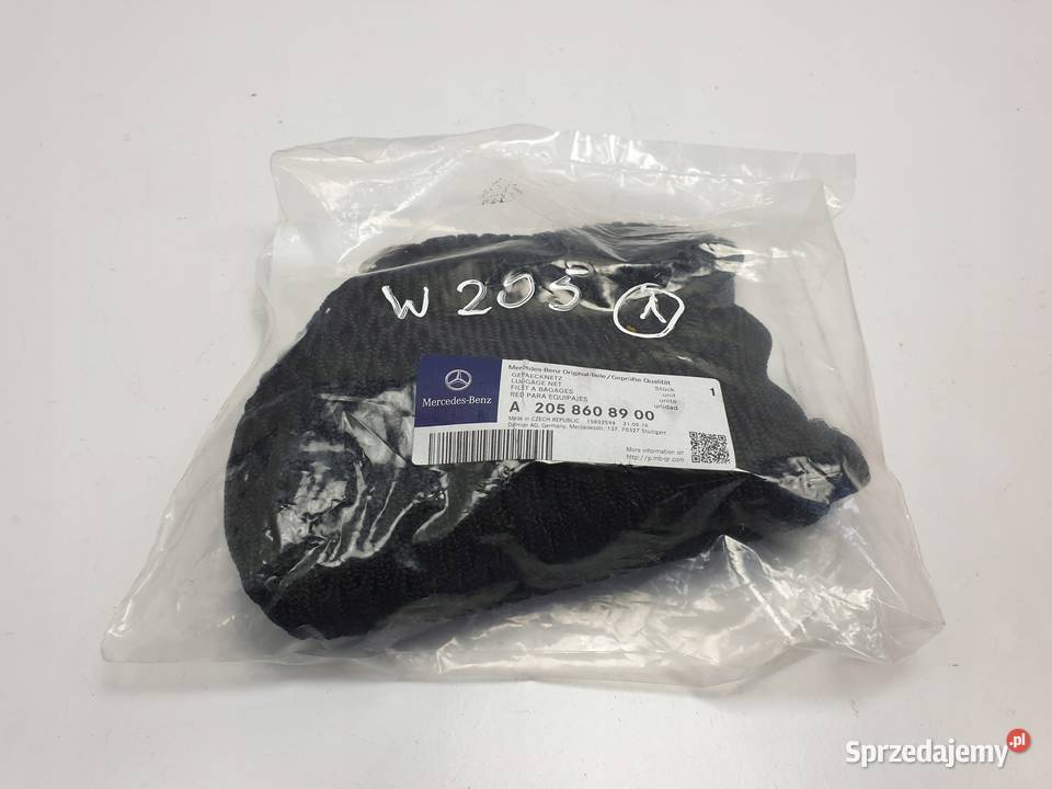 Mercedes A205 W205 SIATKA BAGAŻNIKA A2058608900 Rudka