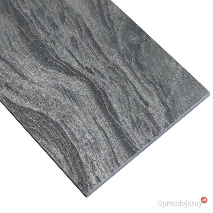 Stopień kwarcyt Silver Grey leather 150x33x3 Rumia