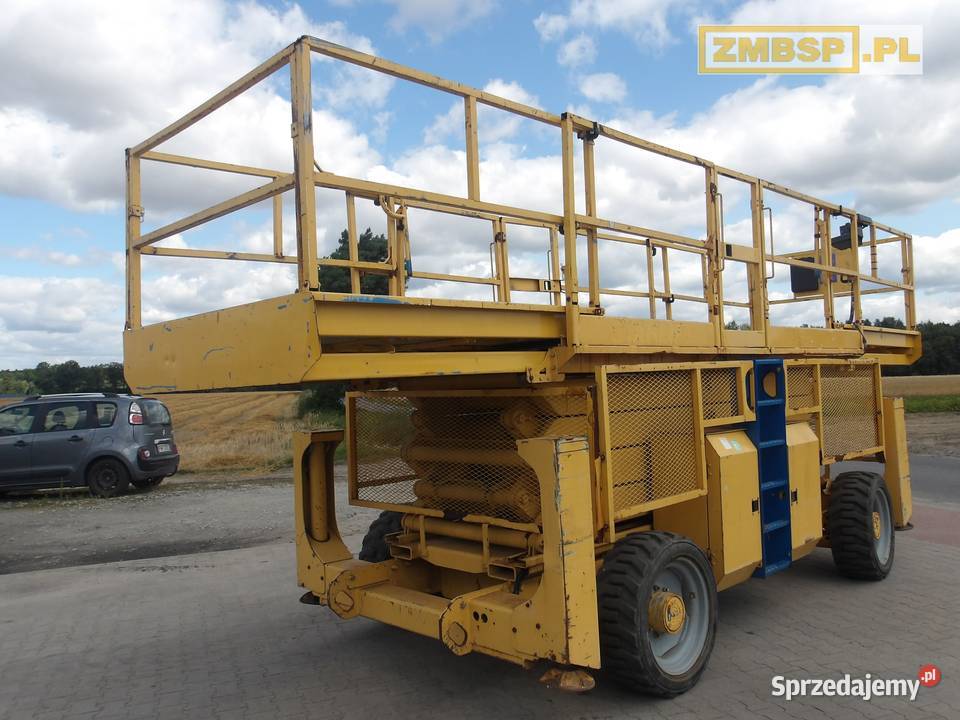 Podnośnik nożycowy spalinowy 4x4 Genie GS4390 RT Pleszew
