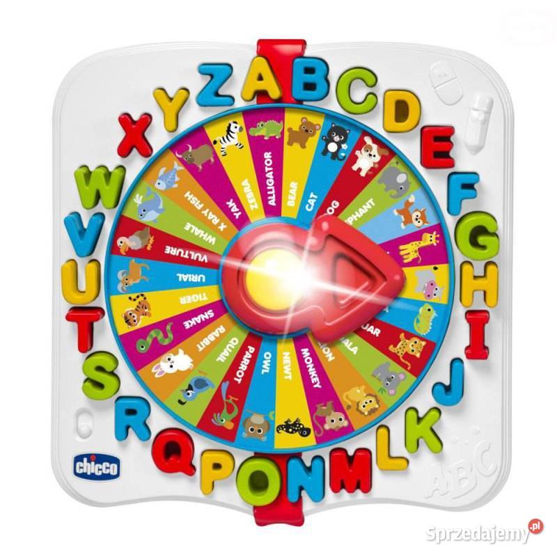 CHICCO BABY PROF ZEGAR DO NAUKI ALFABETU 2 Edukacyjne Bielsk Podlaski