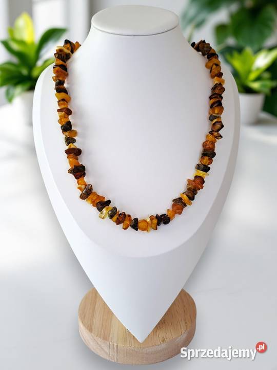 Korale z bursztynu BURSZTYN bałtycki bryłeczki sprzedam