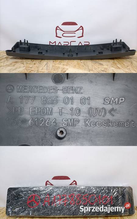 MERCEDES A KLASA W177 AMG PODKŁADKA UCHWYT Części montażowe Pleszew sprzedam