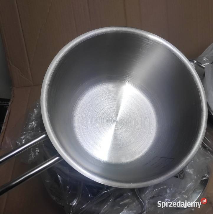 Garnki stalowe Kinghoff 10el indukcja gaz Łódź