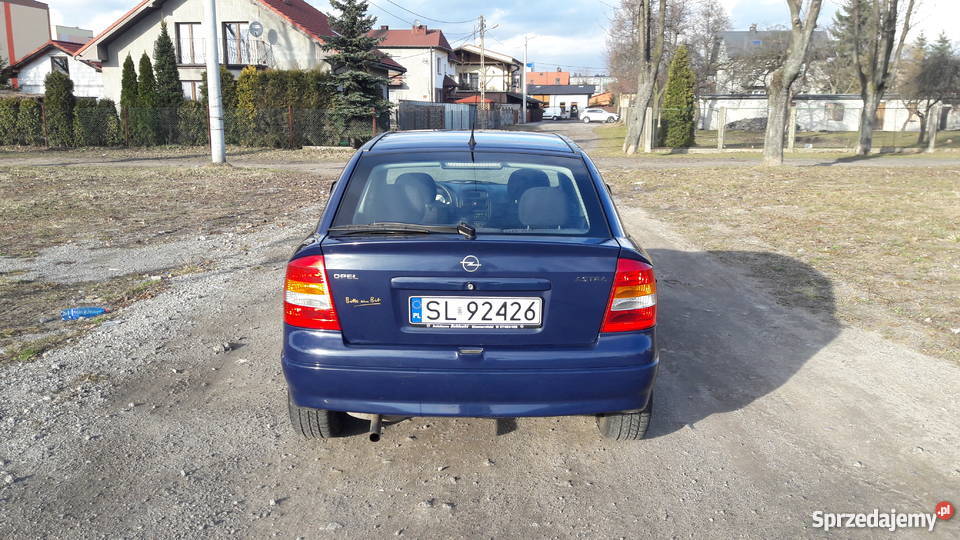 Opel Astra G 16 8V 75 Sportive nieuszkodzony Zawiercie