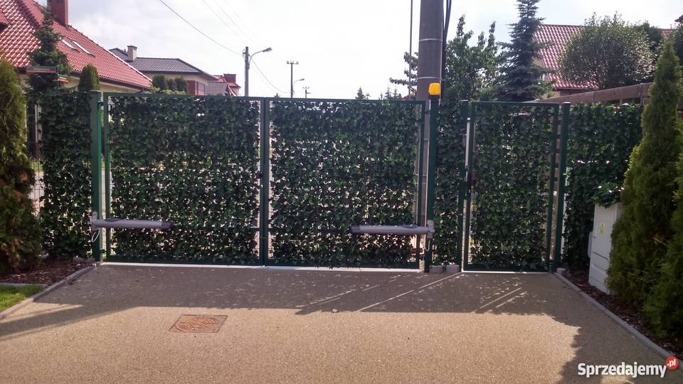 Zielone osłony balkonowe i ogrodzeniowe montaż