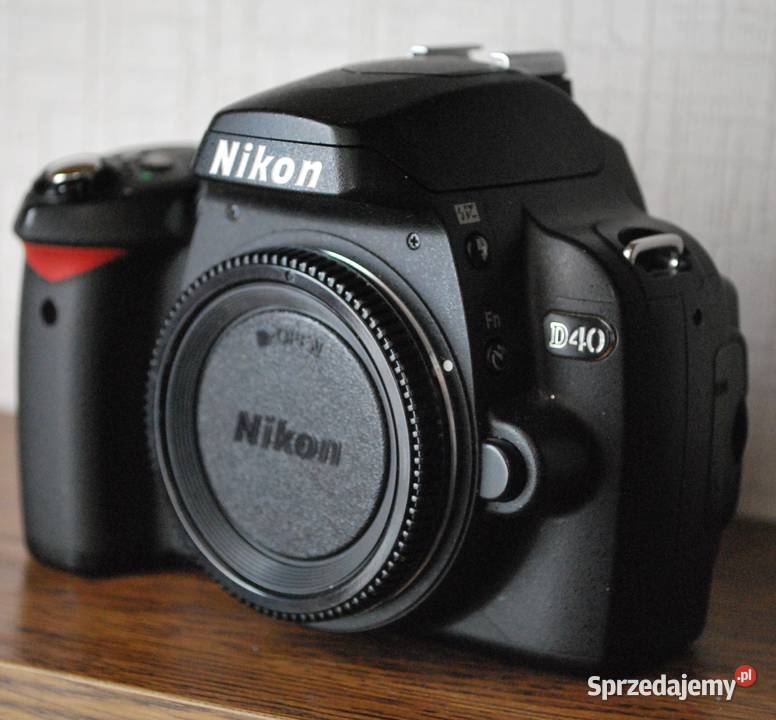 Lustrzanka Nikon D40 body nowa