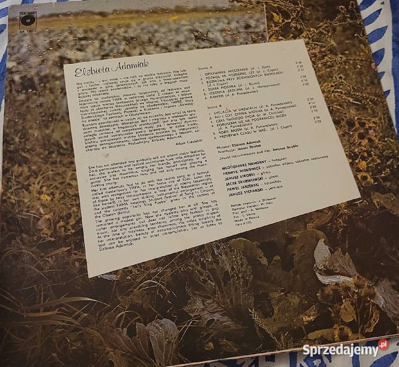 Elżbieta Adamiak płyta winylowa w stanie