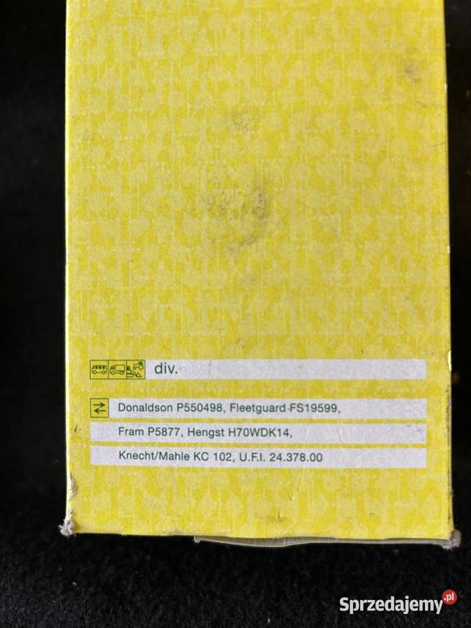 MANN FILTER WDK725 filtr paliwa Kalisz