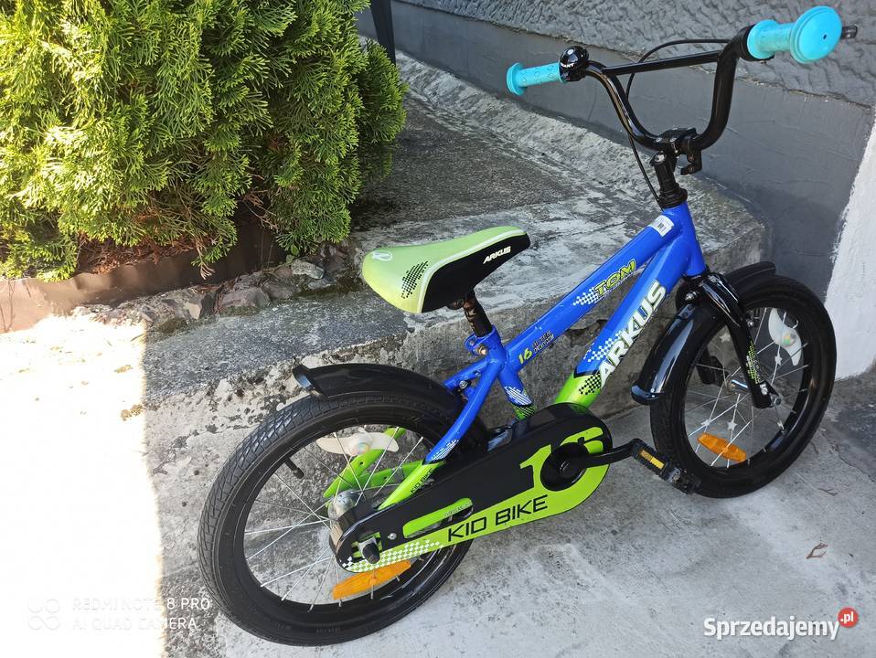 Rowerek DZIECIECY Firmowy ARKUS 16 Kółka Boczne Wieliczka sprzedam