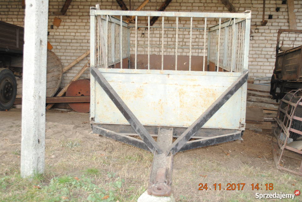 Dwukółka ciągnikowa nieuszkodzony Zgierz