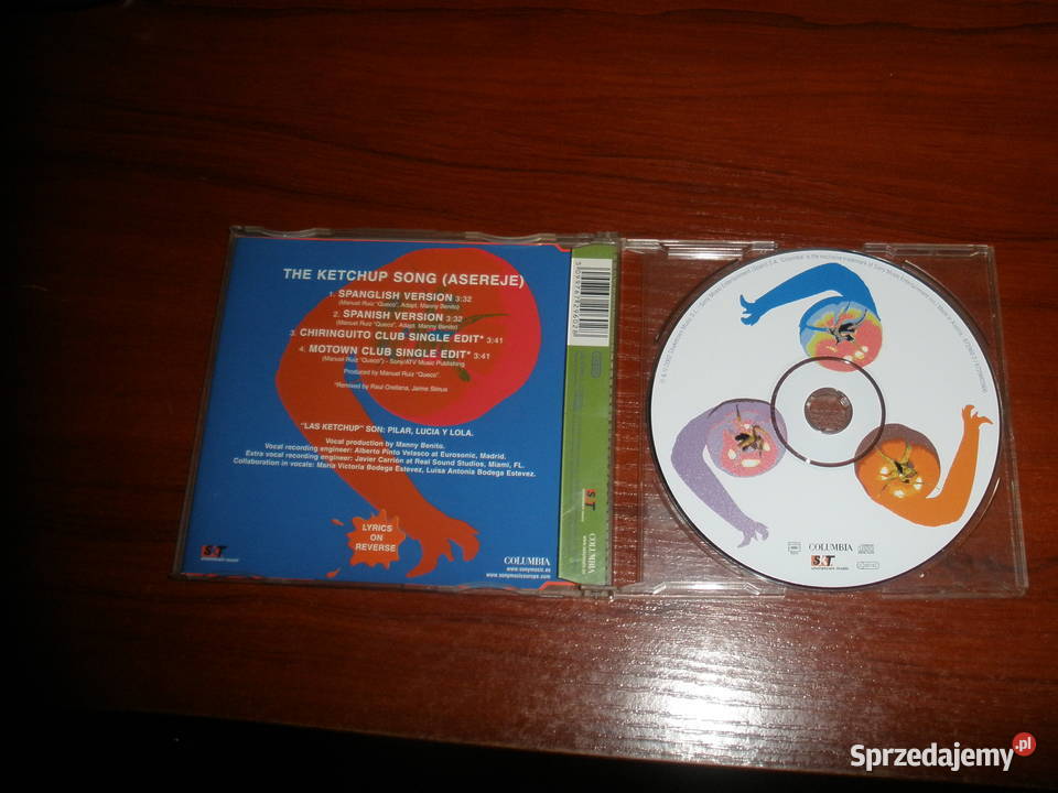 płyta cd Las Ketchup Asereje maxisingiel Kraków