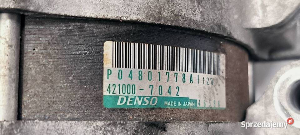 ALTERNATOR DODGE CHARGER P04801778AI Lipno