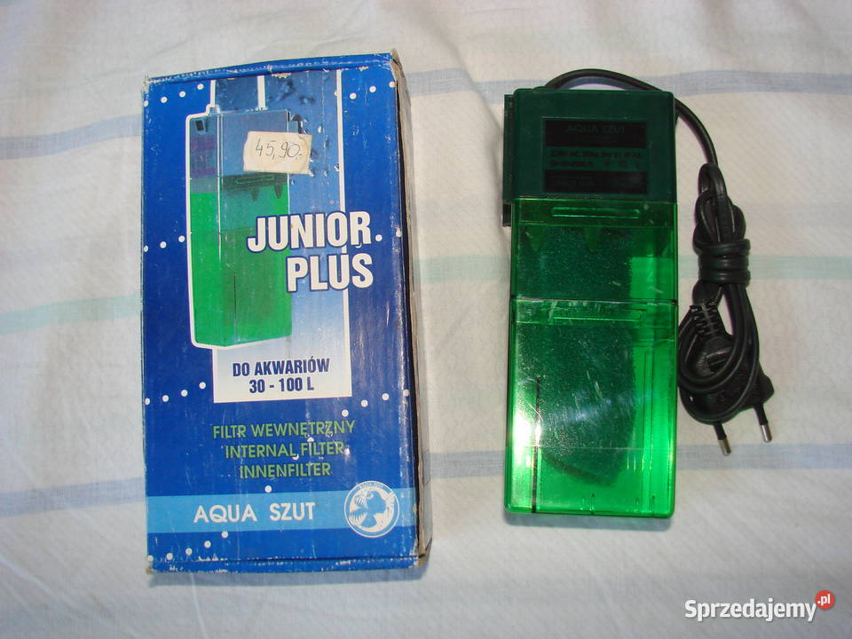 Aqua Szut Junior Plus filtr wewnętrzny pomorskie Pruszcz Gdański sprzedam