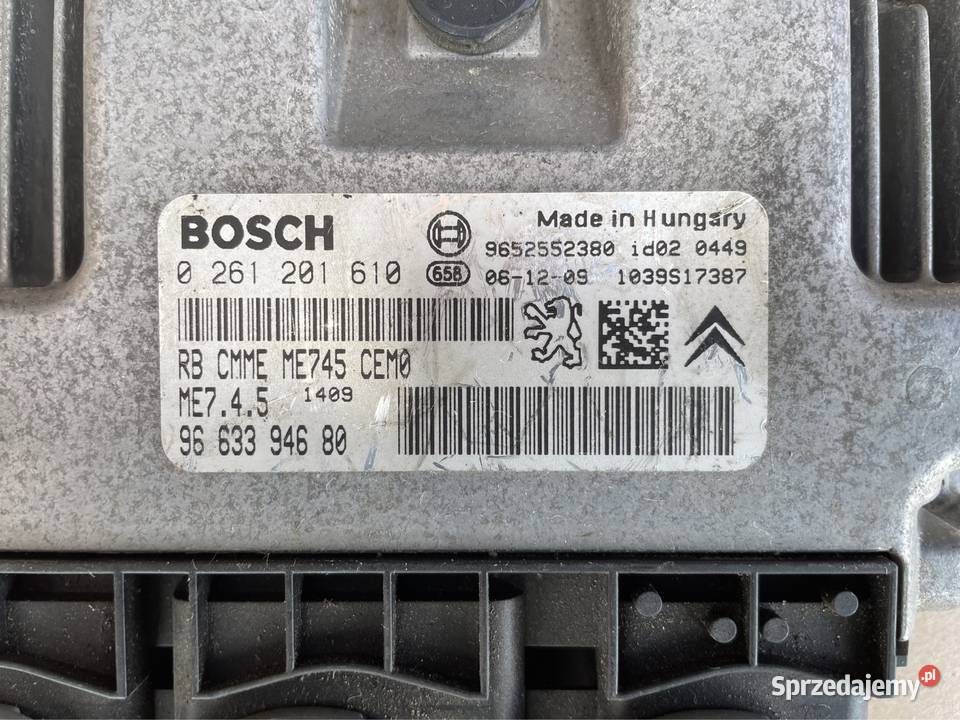 9663394680 komputer sterownik silnika peugeot sprzedam