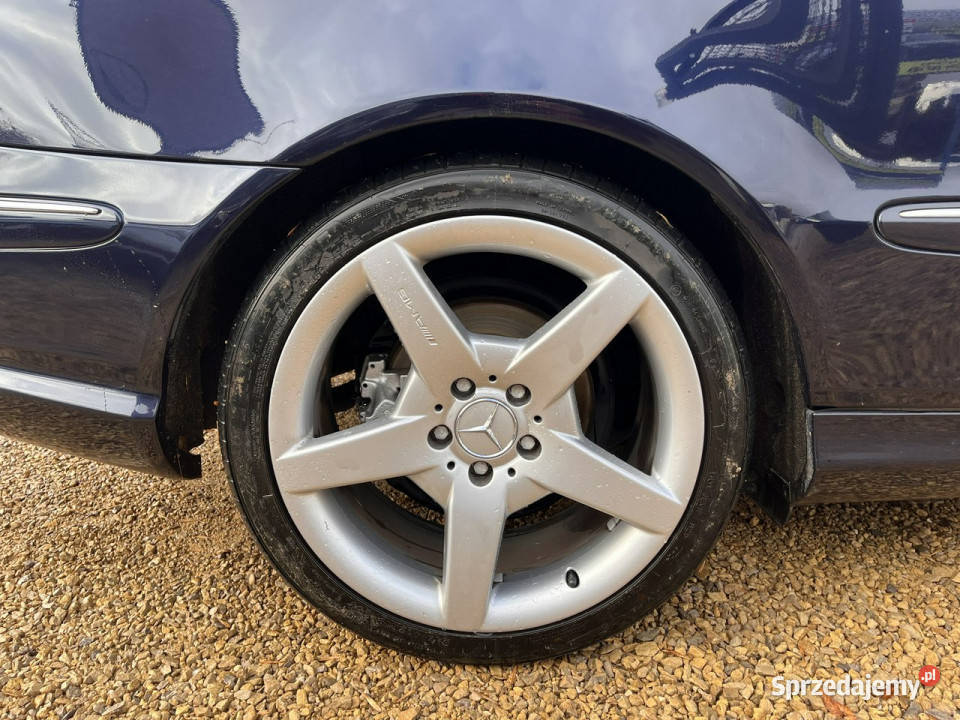 Mercedes CLK 320 32 Zarejestrowany Automat Skóry komputer pokładowy Częstochowa sprzedam