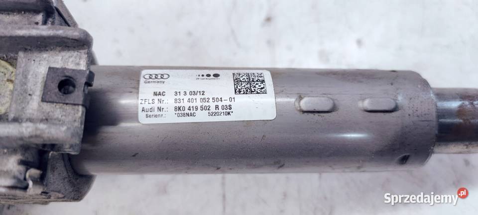 SZTYCA KOLUMNA KIEROWNICZA AUDI A4 B8 8K0419502R osobowe Przystajń