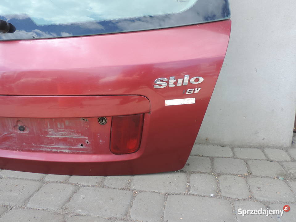 KLAPA BAGAŻNIKA TYŁ FIAT STILO HB 5D 132F Nowy Sącz sprzedam