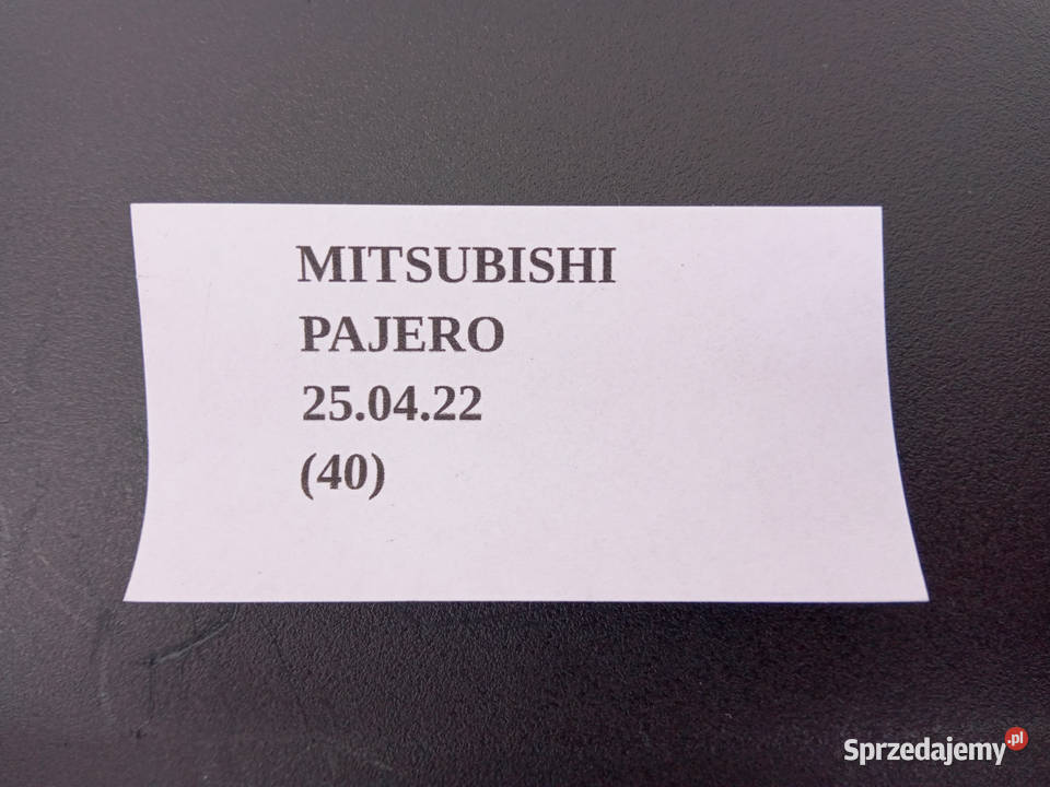 OSŁONA KOLUMNY KIER MITSUBISHI PAJERO SPORT II Nowy Tomyśl
