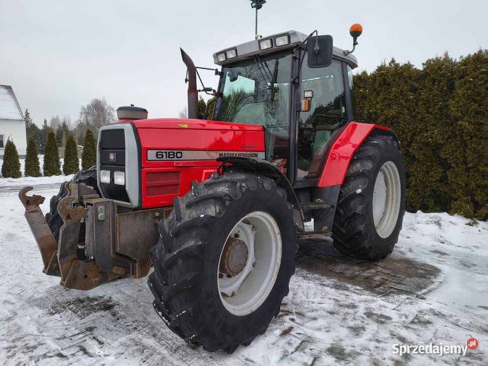 Massey Ferguson 6180 Napęd 4x4 lubelskie Grabów Szlachecki