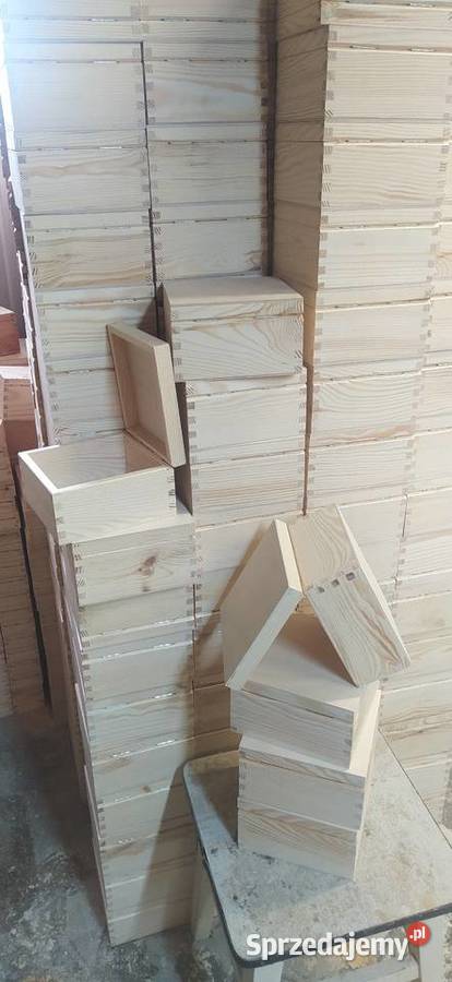 Pudełka drewniane 171795 Rękodzieło Skawica