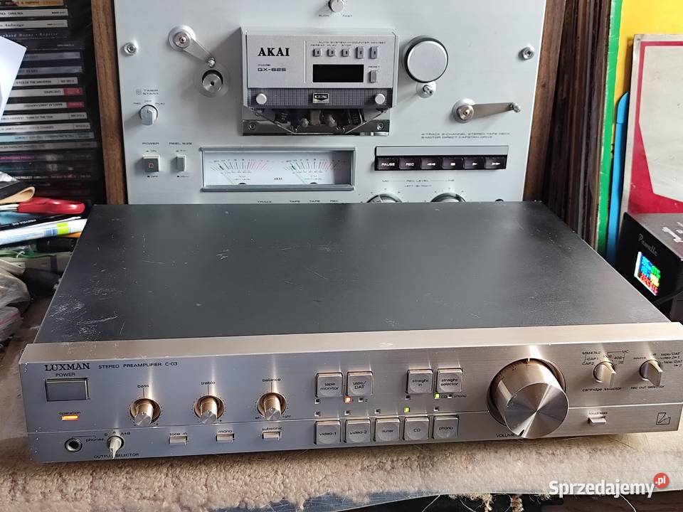 przedwzmacniacz Luxman C03 Wzmacniacze i pokrewne Stargard