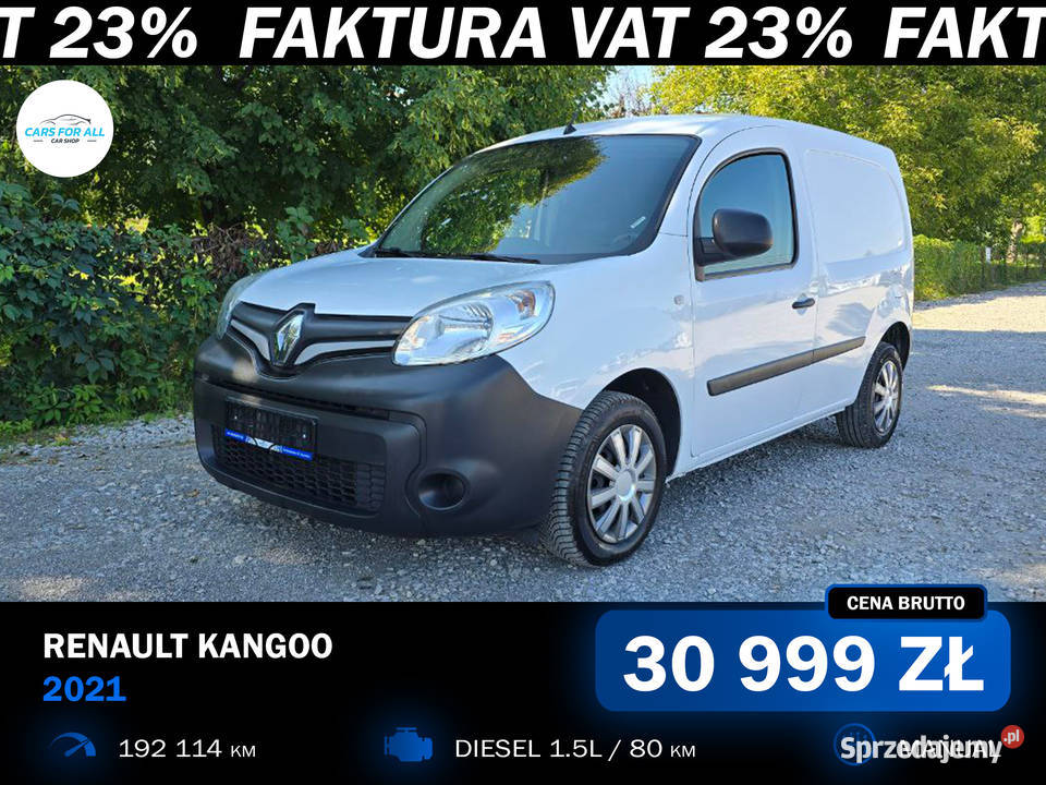 Renault Kangoo 15 dCi 2021 poduszka powietrzna Renault