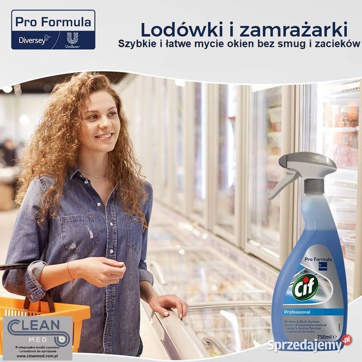 Płyn do mycia szyb Cif window multi surface Szczecin