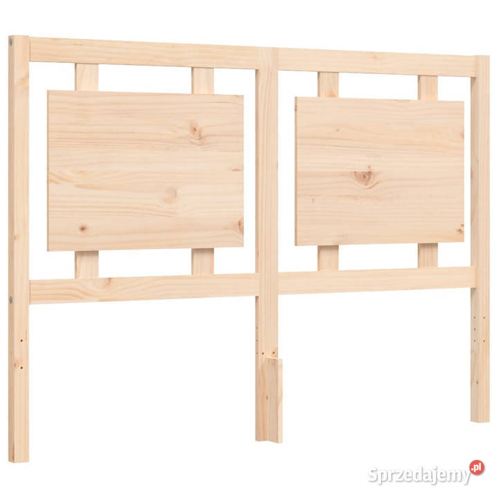 Rama łóżka z wezgłowiem lite drewno 120x200 mazowieckie
