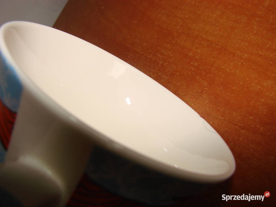 Sowy ceramiczny kubek Pruszcz Gdański