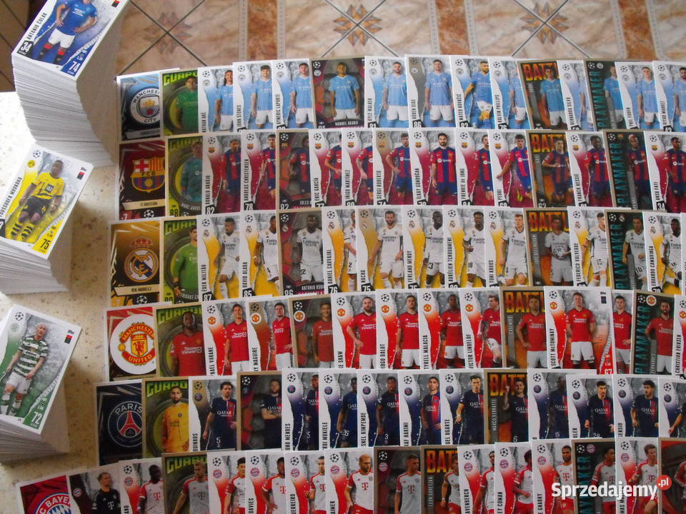 topps Match Attax Champions League 2024 komplet śląskie Mykanów